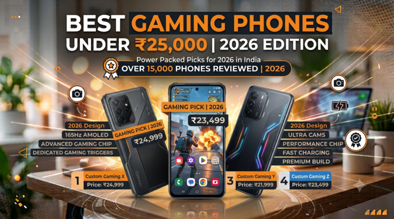 Best Gaming phones under 25000