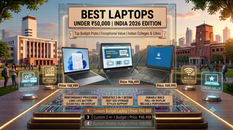 Best Laptops Under 50000
